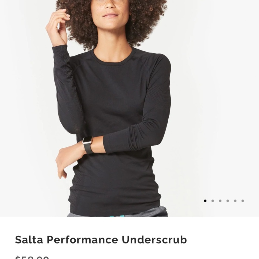 Figs Salta Underscrub in Black